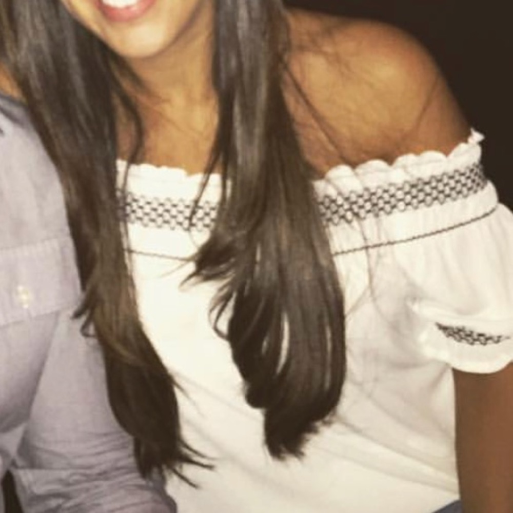 Express off the shoulder top size small